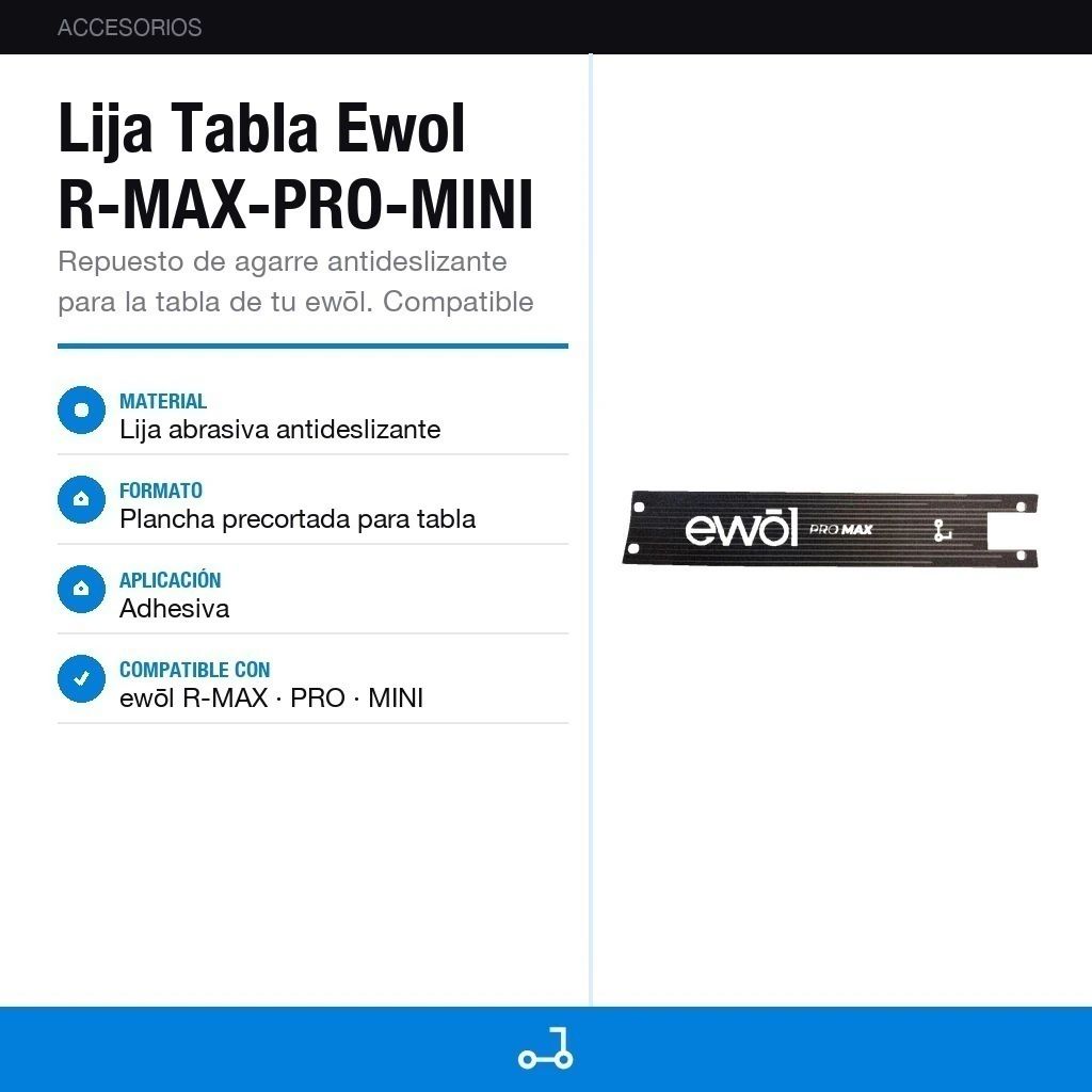 Lija Tabla Ewol R-MAX-PRO-MINI