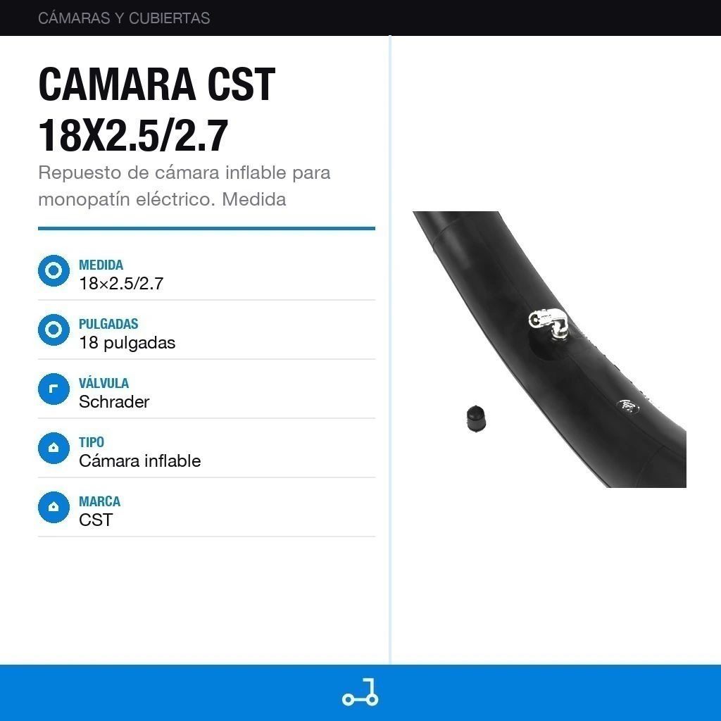CAMARA CST 18X2.5/2.7