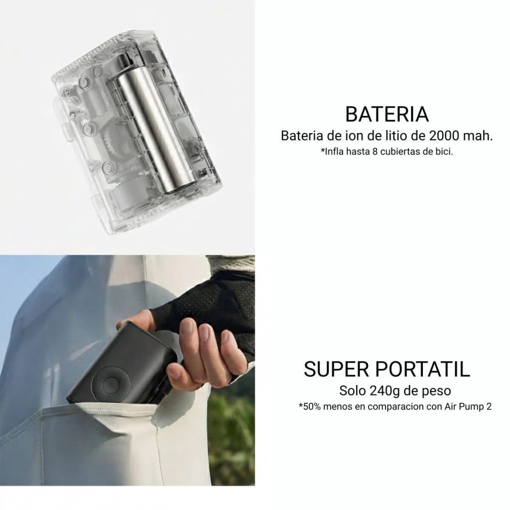 Inflador Electrico Ultraportatil Mijia By Xiaomi / Mjbxcqbqw